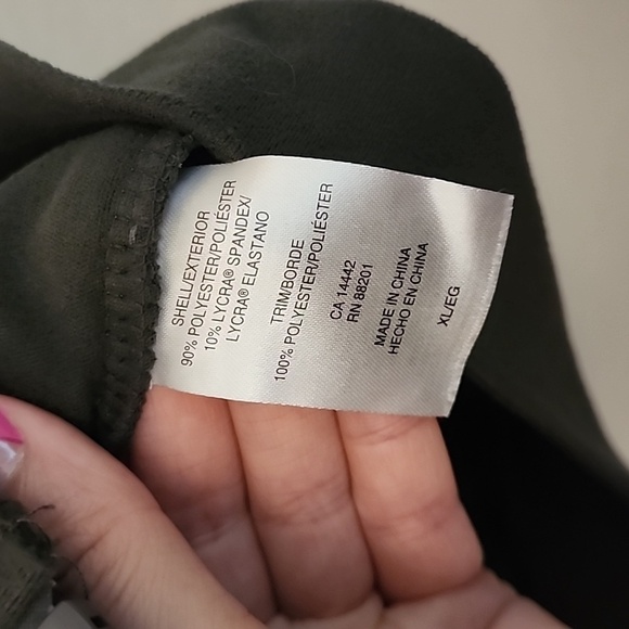 Mondetta Cozy Full Zip Jacket Medium-Burnt Olive - Picture 13 of 13